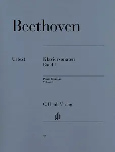 Beethoven: Piano Sonatas - Volume 1 (Henle Urtext Edition)