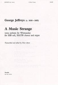 George Jeffreys: A Music Strange