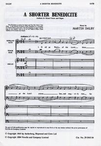 Martin Dalby: Shorter Benedicte