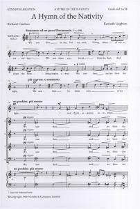 Kenneth Leighton: A Hymn Of The Nativity