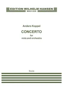 Anders Koppel: Concerto for Viola and Orchestra (Score)