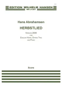 Hans Abrahamsen: Herbstlied - Version 2009 (Score)