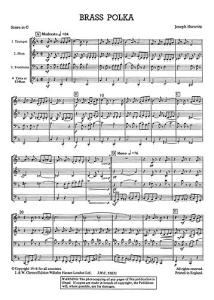 Joseph Horovitz: Brass Polka - Brass Quartet (Just Brass No.17)