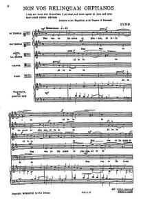 William Byrd: Non Vos Relinquam Orphanos (SSATB)