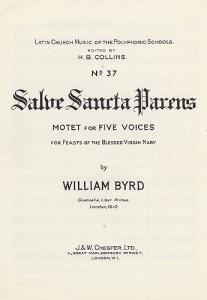 William Byrd: Salve Sancta Parens