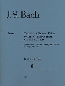 Johann Sebastian Bach: Triosonate Fur Zwei Floten Und Continuo