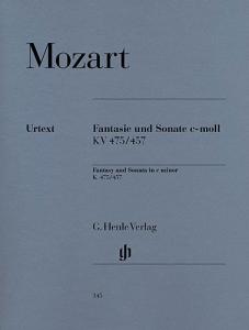 Wolfgang Amadeus Mozart: Fantasy and Sonata In C Minor KV 475/457 (Henle Urtext
