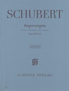 Franz Schubert: Impromptu In A Flat Op.90 No.4 D899 (Henle Urtext Edition)