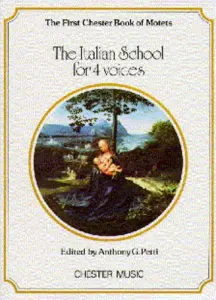 The Chester Book Of Motets Vol. 1: The Italian School For 4 Voices