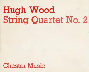 Hugh Wood: String Quartet No.2 Op.13 (Study Score)