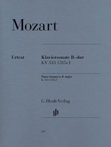 Wolfgang Amadeus Mozart: Piano Sonata B flat major KV 333 (315c)