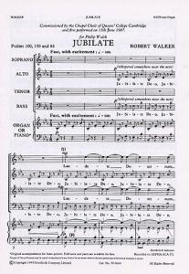 Robert Walker: Jubilate