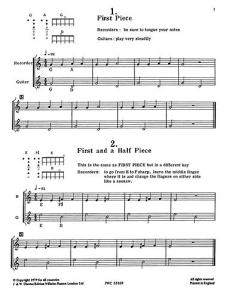 Lyons: Starting Together Volume 1 for Recorder and Guitar