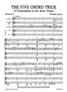 Mixed Bag No.2: Graham Lyons - Five Chord Trick (Score/Parts)