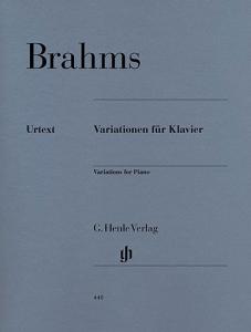 Johannes Brahms: Variationen Fur Klavier