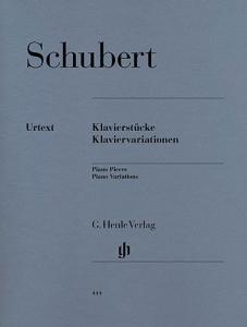 Franz Schubert: Piano Pieces - Piano Variations (Henle Urtext Edition)