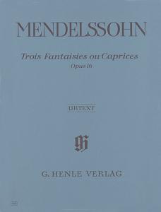 Felix Mendelssohn: Three Fantasies or Cappricios op. 16