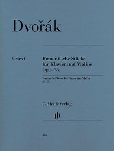 Antonín Dvorák: Romantic Pieces for Piano and Violin op. 75