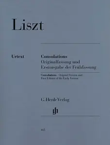 Franz Liszt: Consolations (Urtext)