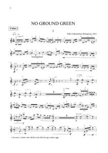 Pelle Gudmundsen-Holmgreen: No Ground Green (Parts)