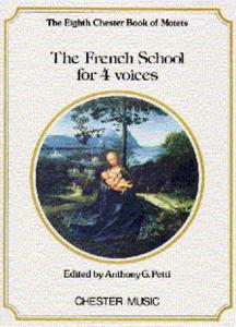 Chester Book Of Motets Vol. 8 : The French School For 4 Voices