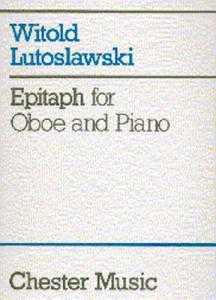Witold Lutoslawski: Epitaph