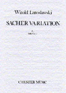 Witold Lutoslawski: Sacher Variation For Solo Cello