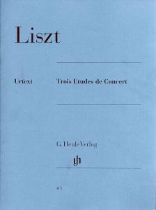 Franz Liszt: Trois Etudes De Concert (Urtext Edition)