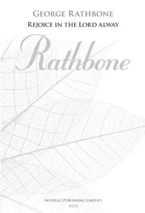 George Rathbone: Rejoice In The Lord Alway (New Engraving)
