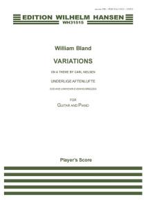 William Bland: Variations (Player's score)