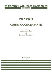 Per Nørgård: Cantica Concertante (Score)