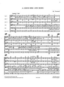 Playstrings Moderately Easy No. 3 Czech Song And Dance (Townsend)