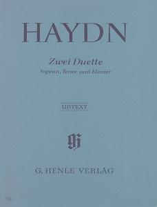 Franz Joseph Haydn: Zwei Duette - Sopran, Tenor Und Klavier (Urtext)