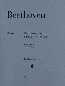 Ludwig Van Beethoven: Piano Sonatas Op.49 Nos.1 And 2 (Urtext Edition)