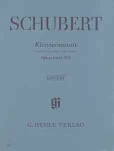 Franz Schubert: Klaviersonate A-Moll Op. 143 (Urtext)