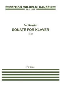 Per Nørgård: Sonate For Klaver 1949 (piano)