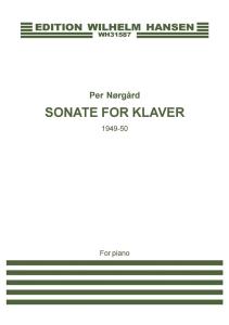 Per Nørgård: Sonate For Klaver 1949-50 (piano)