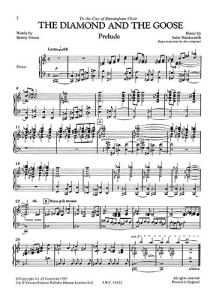 John Dankworth: The Diamond And The Goose (Vocal Score)