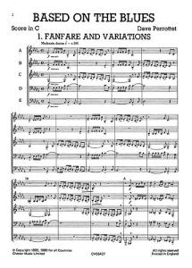 Junior Just Brass 11: Perrottet Based On The Blues