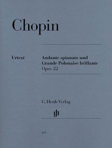 Frederic Chopin: Andante Spianato Und Grande Polonaise Brillante E Flat Op.22 (H