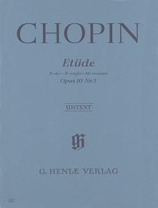Frederic Chopin: Etude In E Major, Op. 10, No. 3