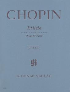 Frederic Chopin: Etude C Minor Op. 10 No. 12