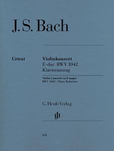 J.S. Bach: Concerto For Violin And Orchestra In E BWV 1042
