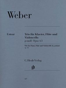 Carl Maria von Weber: Trio In G Minor Op.63