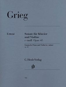 Edvard Grieg: Sonata For Piano And Violin In C Minor Op.45