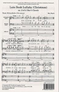 Rory Boyle: A Year's Carols No.2 - Lute Book Lullaby (Christmas)