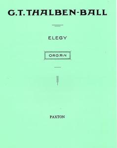 George Thalben-Ball: Elegy For Organ