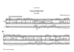 Swayne: Paraphrase for Organ