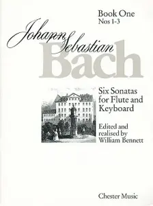 J.S. Bach: Six Sonatas For Flute And Keyboard Book One Nos. 1-3