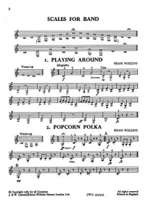 B. Wiggins: Bandstand Easy Book 1 (Concert Band Bass Clarinet)